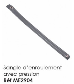 Sangle d’enroulement avec pression