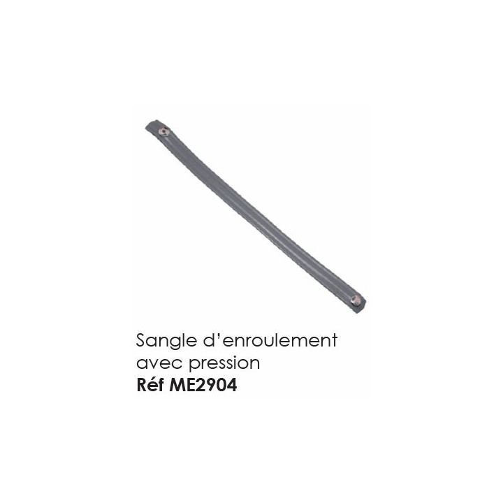 Sangle d’enroulement avec pression