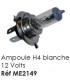 Ampoule 12 volts pour phare H4 Valeo 2CV