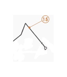 Tuyau Diam 8 du maitre cylindre à l'etrier