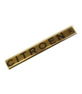 LOGO CITROEN DE PROFIL CHROME DE HAYON ARRIERE