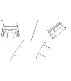 Ensemble de chassis tubulaires Noir NM