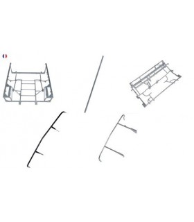 Ensemble de chassis tubulaires Noir AM