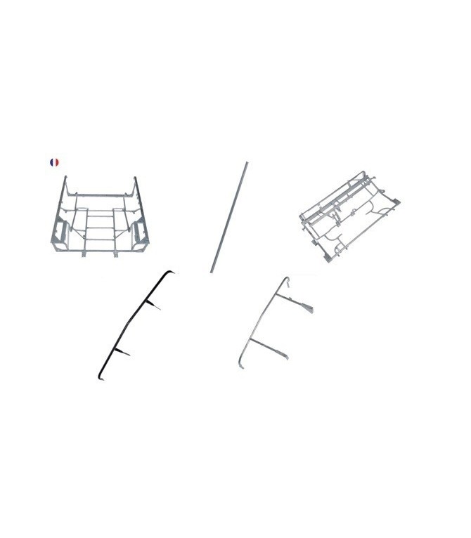 Ensemble de chassis tubulaires Noir AM