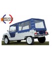 KIT COMPLET DE BACHES AZUR POUR MEHARI