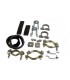 Kit colliers complets pour échappement 2CV