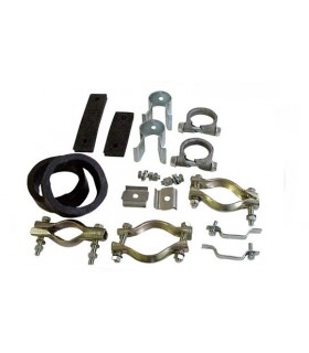 Kit colliers complets pour échappement 2CV