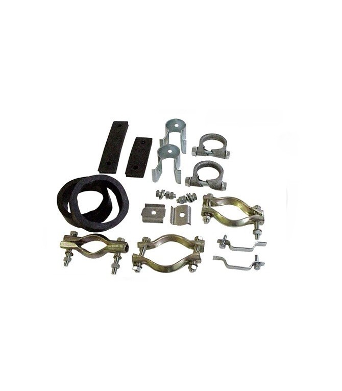 KIT DE FIXATION DE LIGNE D’ÉCHAPPEMENT POUR 2CV ACADIANE ET DYANE