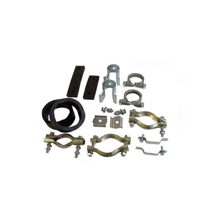KIT DE FIXATION DE LIGNE D’ÉCHAPPEMENT POUR 2CV ACADIANE ET DYANE