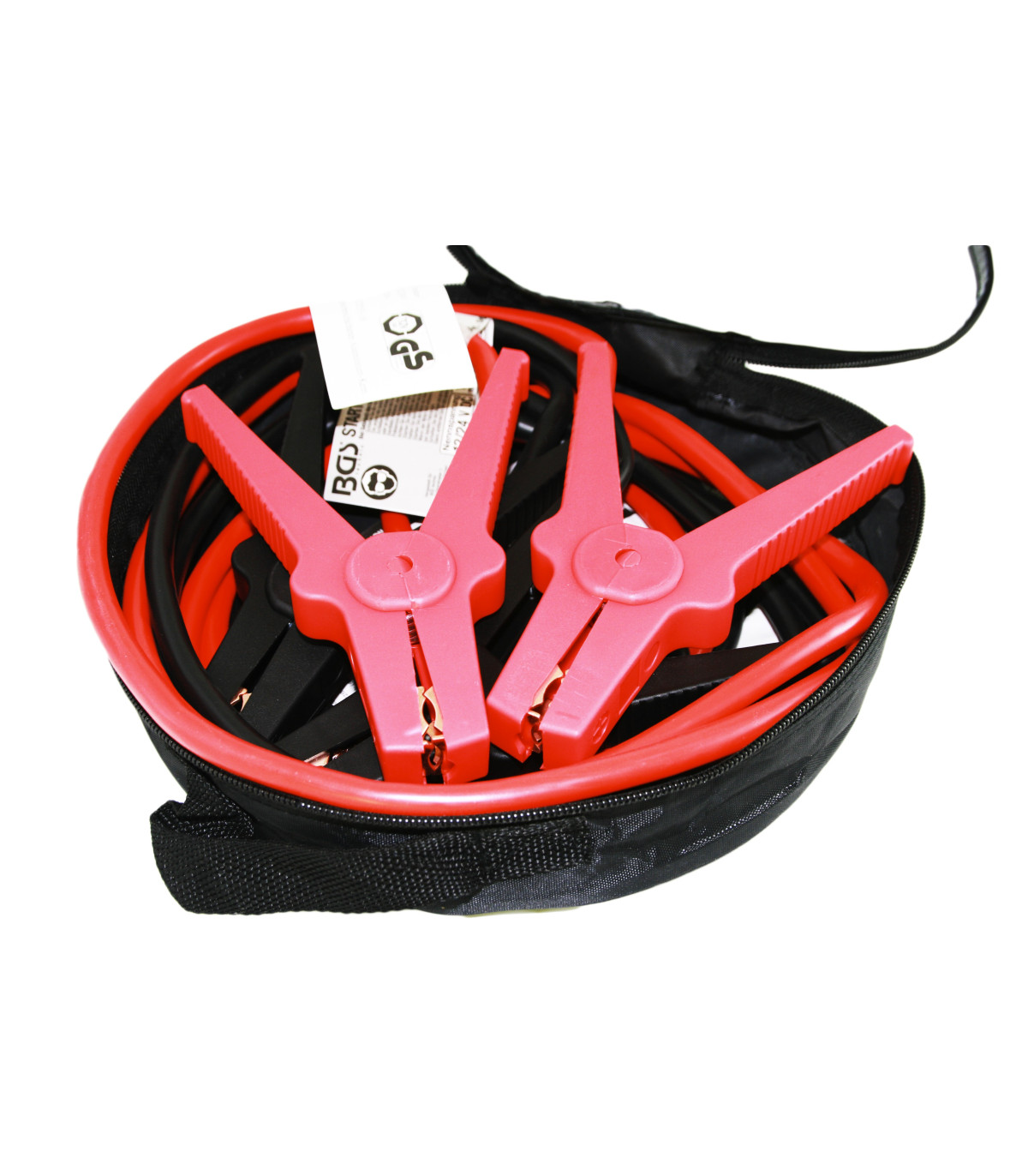 QWORK Câble De Démarrage Voiture 4m 2000A - Avec Sac De Rangement - Pour Batterie 12V
