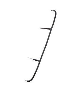 ARMATURE INFÉRIEURE DE CALANDRE NOUVEAU MODÈLE GALVANISÉE POUR MÉHARI