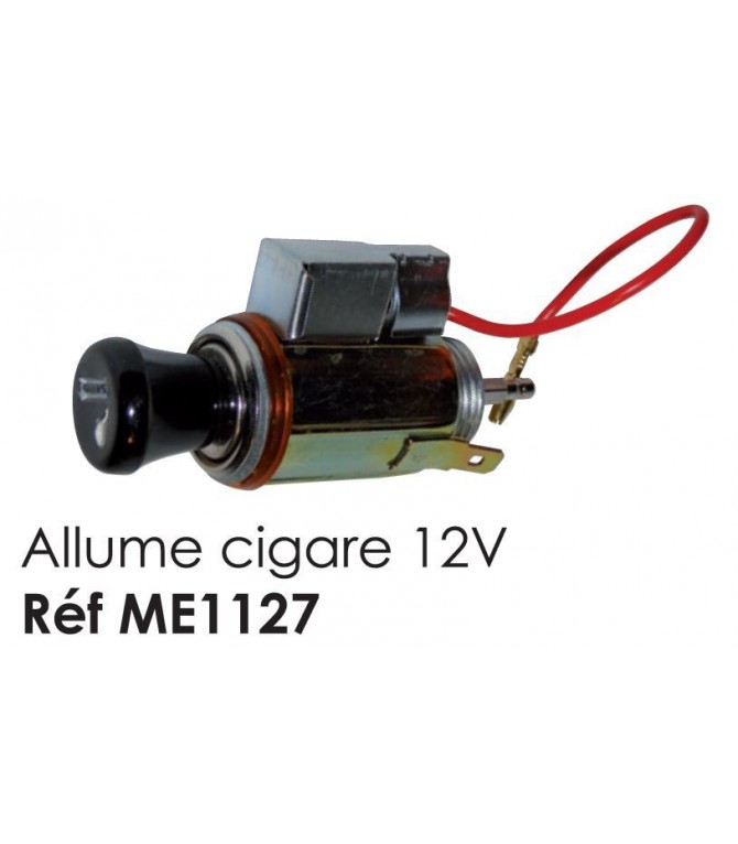 Prise allume-cigare 12V Ø12 à encastrer