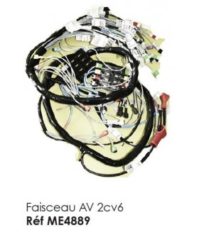 FAISCEAU ÉLECTRIQUE POUR 2CV 6 AVEC PETIT COMPTEUR