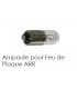 AMPOULE DE FEU DE PLAQUE ARRIERE 6V 5W