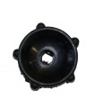 MOLETTE PLASTIQUE NOIRE DE REGLAGE DE PHARE OU VOLET D AIR QUAL. SUP POUR MEHARI OU 2CV