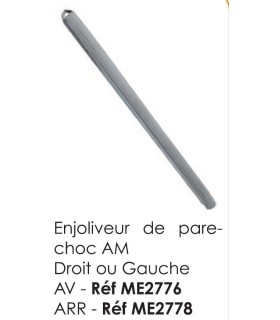 ENJOLIVEUR CENTRAL DE PARE CHOCS AVANT ANCIEN MODELE 2CV AVANT 1963