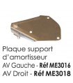 PLAQUE SUPPORT D'AMORTISSEUR AVANT D POUR 2CV MEHARI ET DERIVES