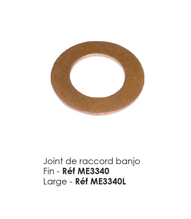 JOINT RACCORD BANJO LARGE POUR 2CV ANCIEN MODELE