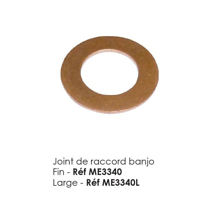 JOINT RACCORD BANJO LARGE POUR 2CV ANCIEN MODELE