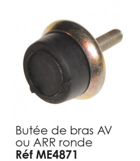 BUTEE DE BRAS AVANT OU ARRIERE RONDE (FILETAGE COURT)
