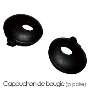 CAPUCHONS DE BOUGIE (LA PAIRE) HNBR QUALITE SUPERIEURE POUR 2CV MEHARI OU DERIVES