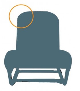 SIEGE NEUF AVANT GAUCHE SYMETRIQUE COLORI A DEFINIR POUR 2CV