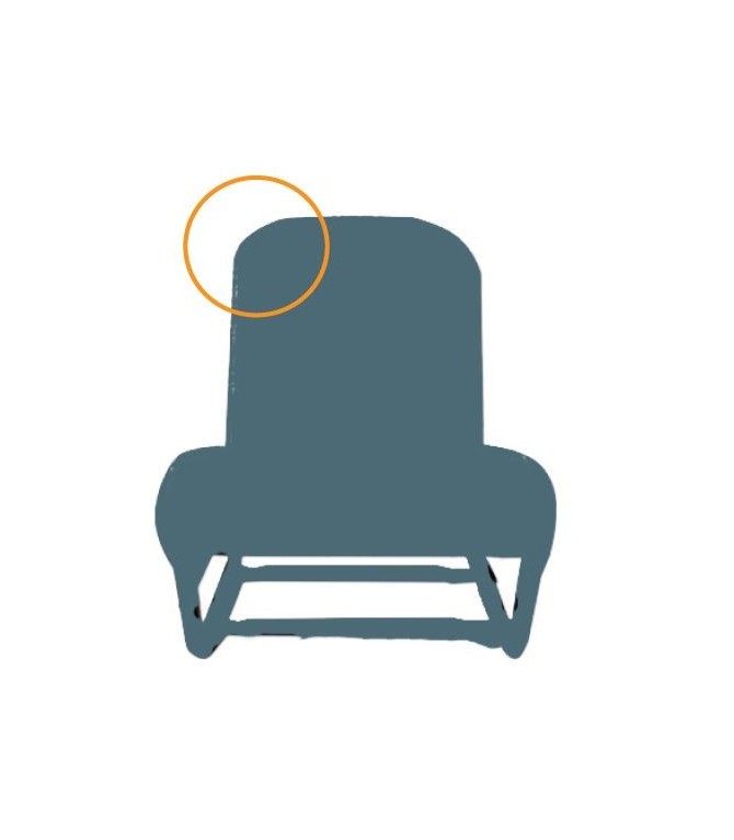 SIEGE NEUF AVANT DROIT SYMETRIQUE COLORI A DEFINIR POUR 2CV