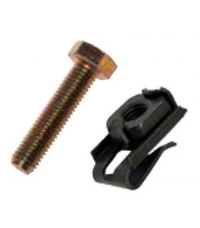 KIT VISSERIE POUR FIXATION DE SERRURE NOUVEAU MODELE ME0718 ET PLAQUE ME0716