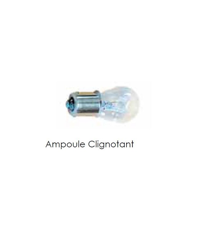 AMPOULE CLIGNOTANT 6V 21W