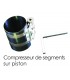COMPRESSEUR DE SEGMENTS SUR PISTON POUR 2CV ET DERIVES