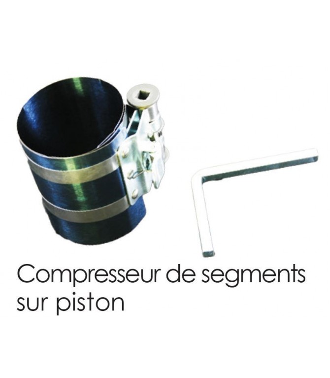 COMPRESSEUR DE SEGMENTS SUR PISTON POUR 2CV ET DERIVES