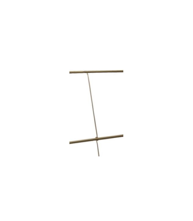 PETITE BARRE TRANSVERSALE POUR ARMATURE DE BÂCHE DE MÉHARI