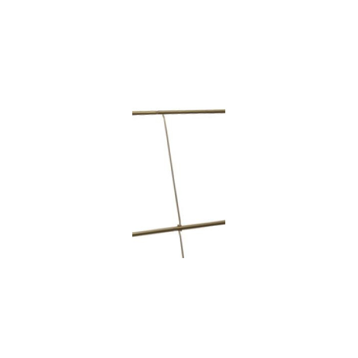 PETITE BARRE TRANSVERSALE POUR ARMATURE DE BÂCHE DE MÉHARI