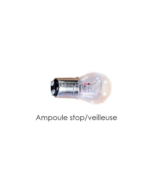 AMPOULE STOP ET VEILLEUSE 6V 21W 5W
