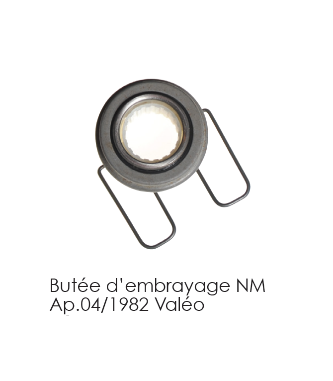 Butée d’embrayage après 04 / 1982