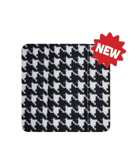 ENSEMBLE GARNITURES 2CV 2 BANQUETTES AVANT ET ARRIERE PIED DE POULE NOIR