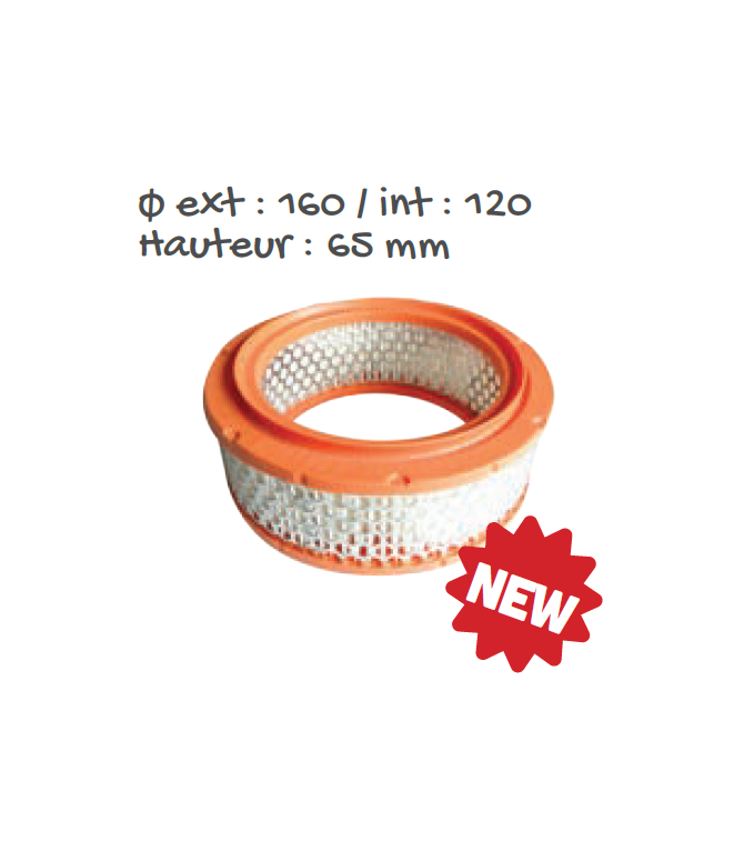 FILTRE A AIR AMI 6 1ER MODELE 160  120 65
