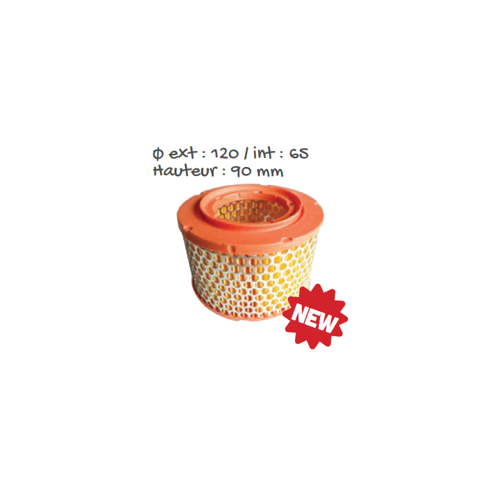 FILTRE A AIR AMI 8  120 65 90