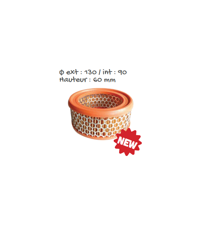 FILTRE A AIR AMI 6 3EME MODELE 130 90 60