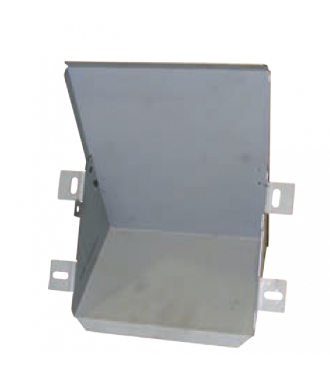 BAC A BATTERIE 2CV EN INOX