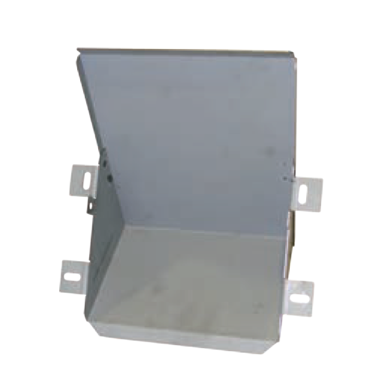 BAC A BATTERIE 2CV EN INOX