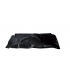 PLAGE ARRIERE EN TISSUS NOIR PERFORE POUR 2CV