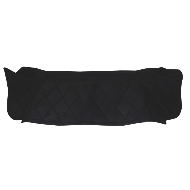 PLAGE ARRIERE 2CV TISSU CHARLESTON NOIR