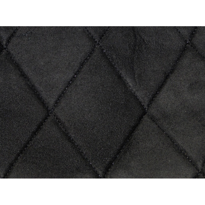 PLAGE ARRIERE 2CV TISSU CHARLESTON NOIR