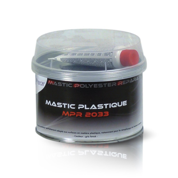 MASTIC POUR CARROSSERIE PLASTIQUE 0.5 KG