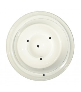 JANTE BLANCHE NEUVE POUR 2CV OU MEHARI