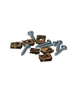 AGRAFES ET VIS DE FIXATION POUR BOITIER TABLEAU DE BORD DE MÉHARI NOUVEAU MODELE