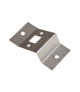 SUPPORT DE CLIPS DROIT OU GAUCHE INOX POUR MEHARI