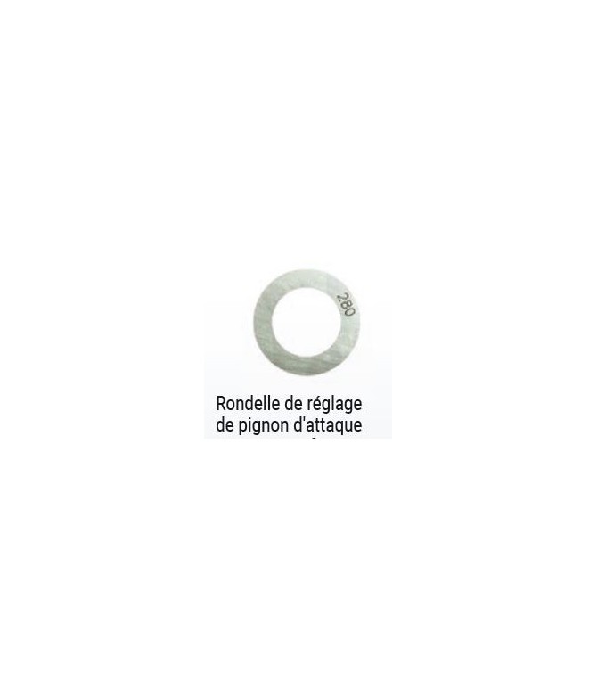 RONDELLE DE REGLAGE DU TRAIN INTERMEDIAIRE 2.20mm 602CC