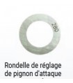 RONDELLE DE REGLAGE DU TRAIN INTERMEDIAIRE 2.20mm 602CC Sur commande